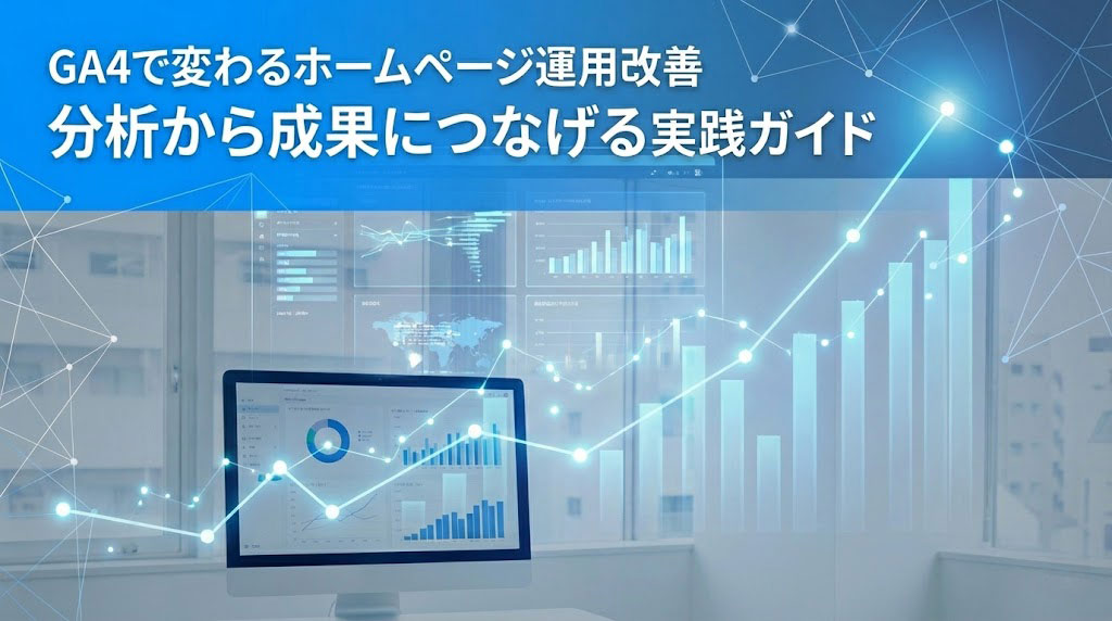 GA4で変わるホームページ運用改善　分析から成果につなげる実践ガイド