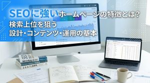 SEOに強いホームページの特徴とは？検索上位を狙う設計・コンテンツ・運用の基本